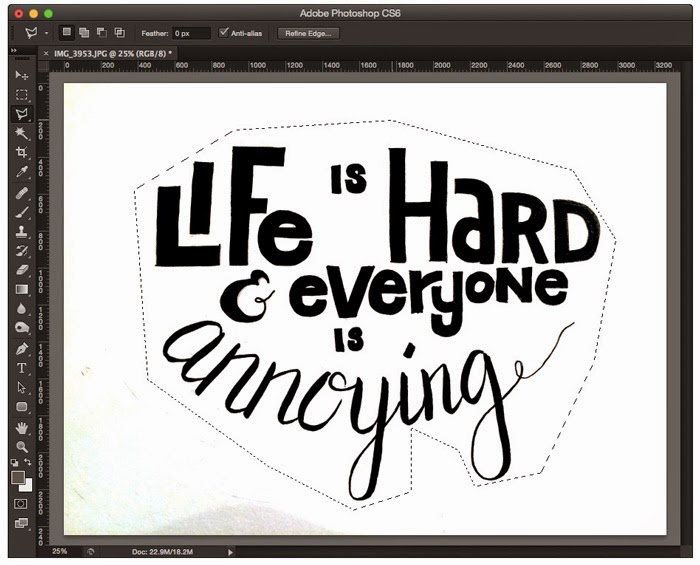 Paper to Digital: Digitize Your Hand Lettering Using Illustrator